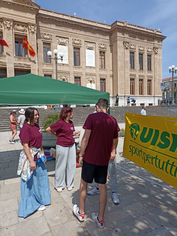 UISP Messina Giornata dello sport Piazza Unione Europea